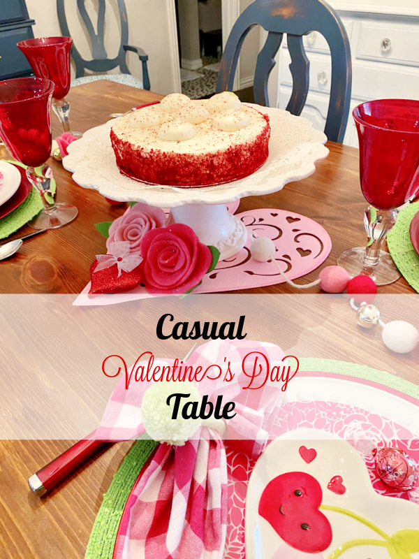 Casual Valentine's Day Table
