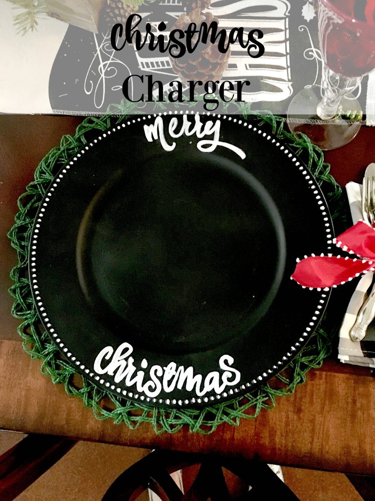 DIY Christmas Friday #5 Christmas Charger