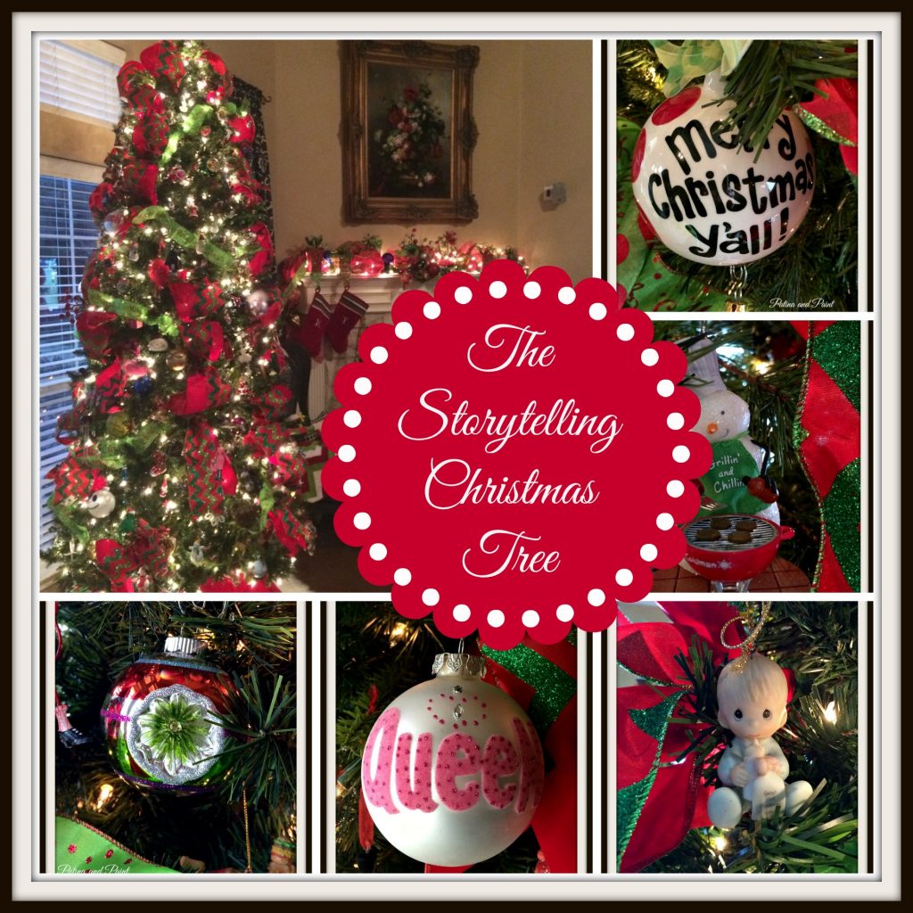 The Storytelling Christmas Tree  Patina and Paint