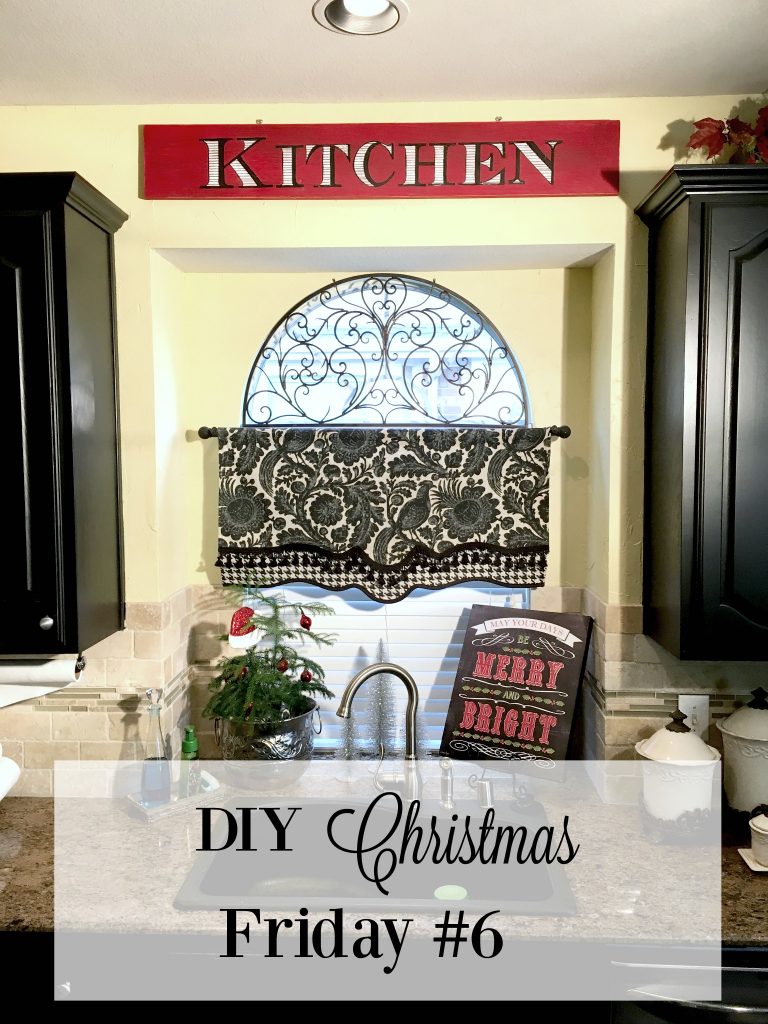 DIY Christmas Friday #6 Christmas Kitchen Sign