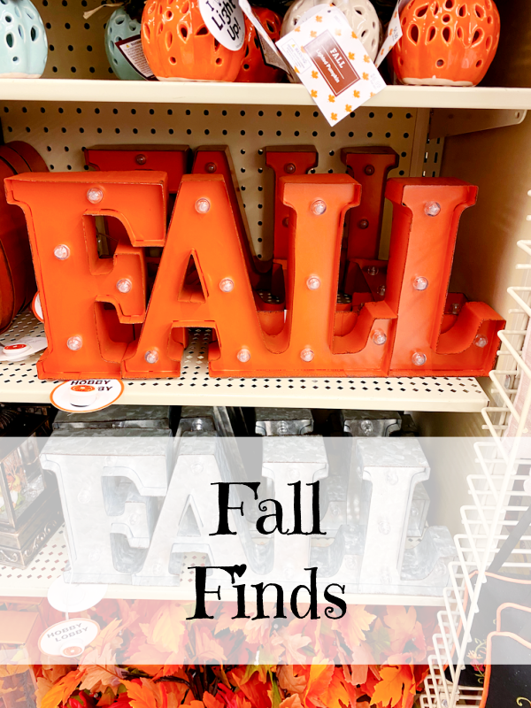 Fun Fall Finds