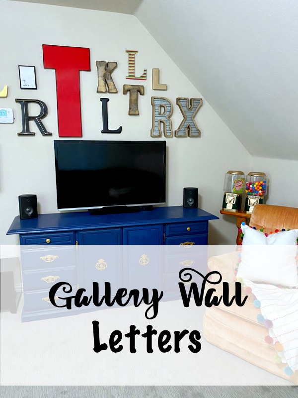 Gallery Wall letters