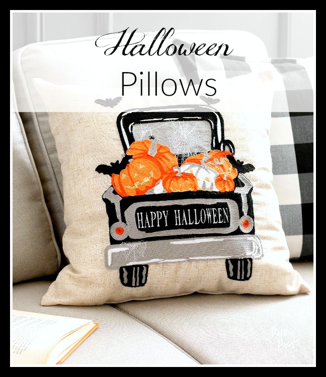 Halloween Pillows And A Giveaway