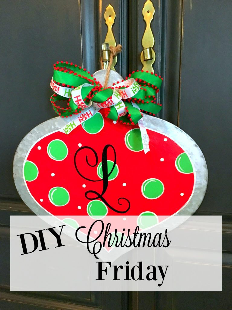 DIY Christmas Friday #2 Hand Painted Ornament