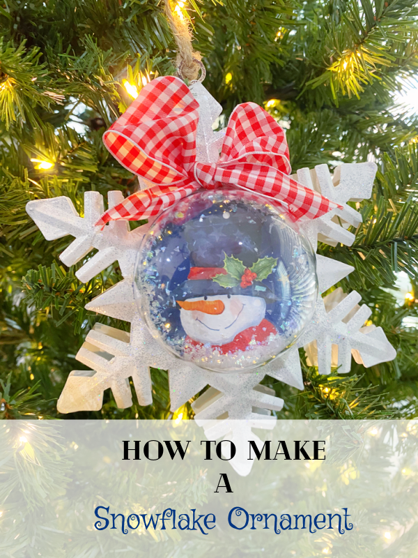 How To Make A Snowflake Ornament