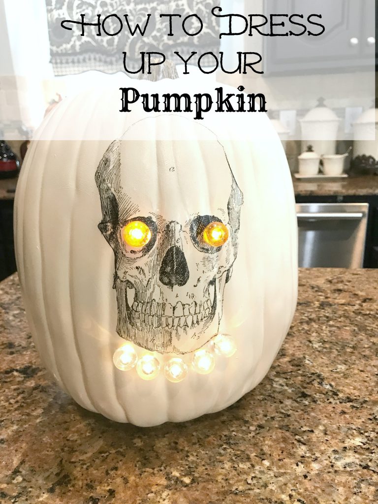 How To Dress Up Your Pumpkin
