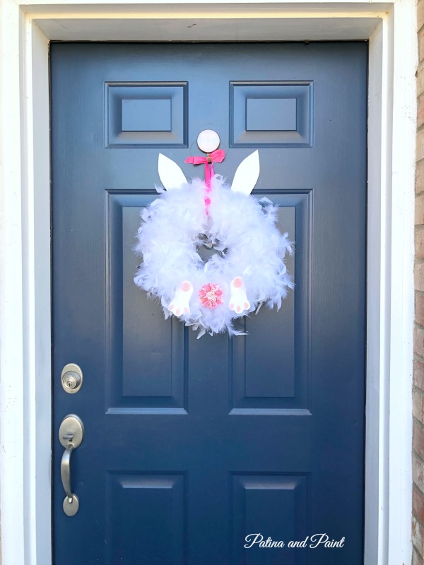How To Make An Easter Bunny Wreath