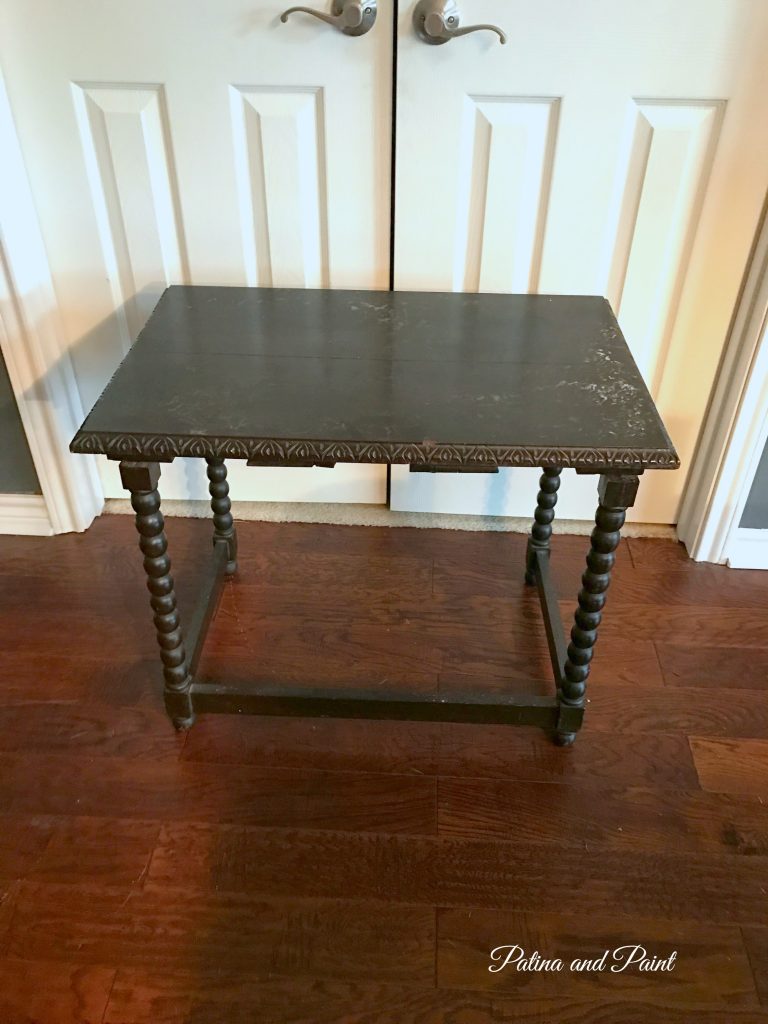 Little Turquoise Table