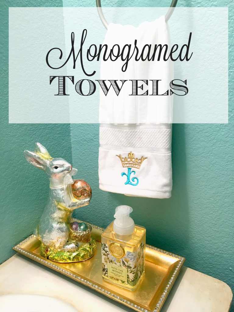 Monogramed Towels