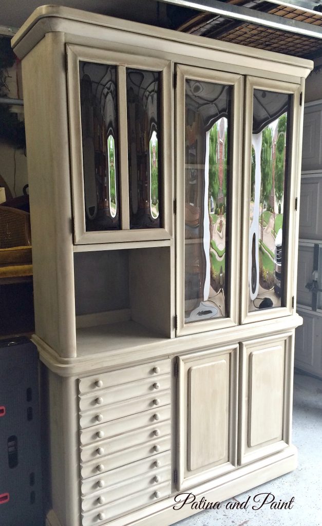 Paris Grey Hutch, Before and After