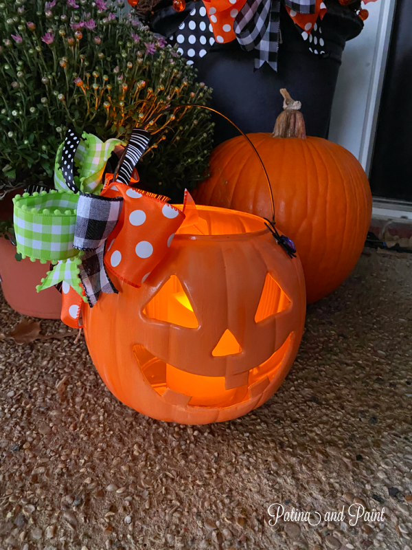 Pumpkin Pail Jack-o-lantern
