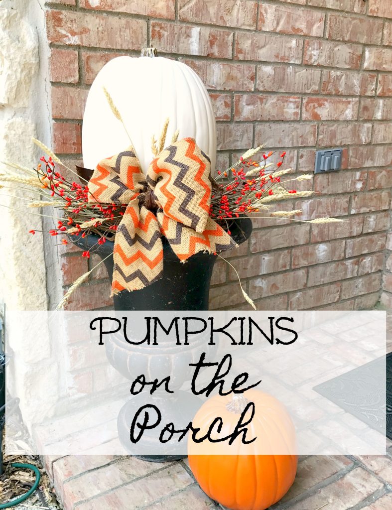 Pumpkins on the Porch