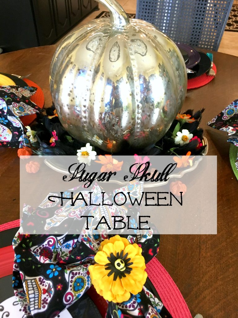 Sugar Skull Halloween Table