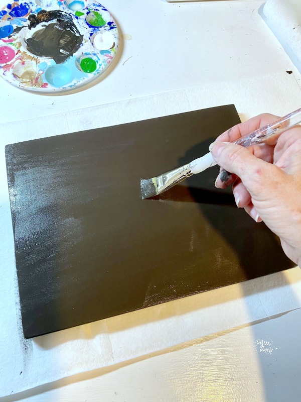 painting black board
