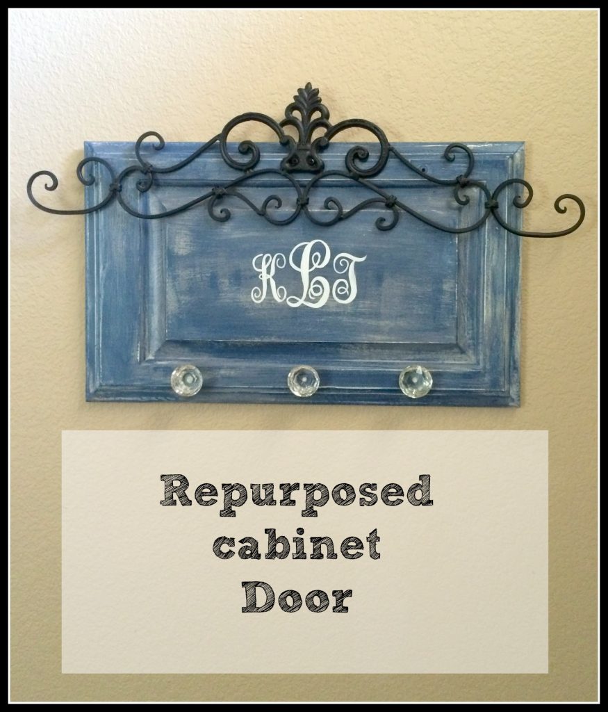 Repurposed Cabinet Door