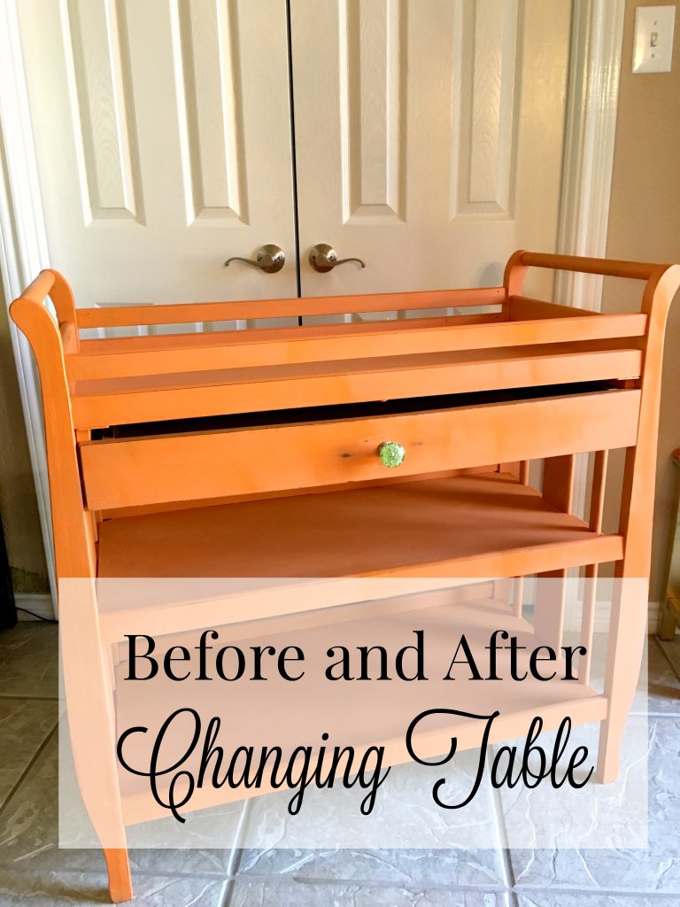 Before and After Changing Table