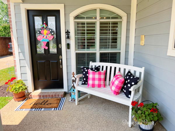 Summer Front Porch Rug - Patina & Paint