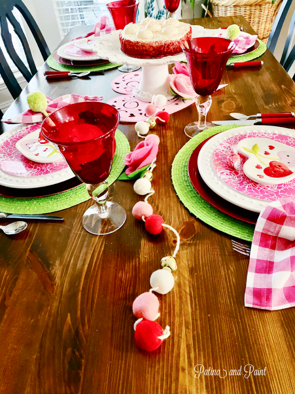 Casual Valentine's Day Table