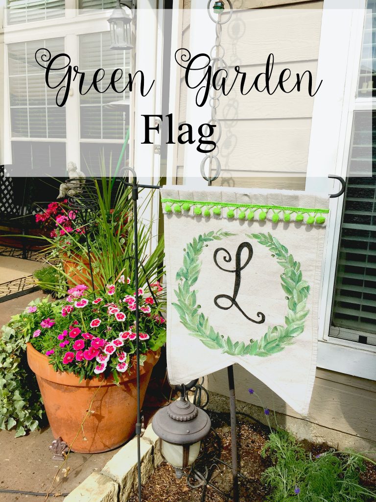 Green Garden Flag