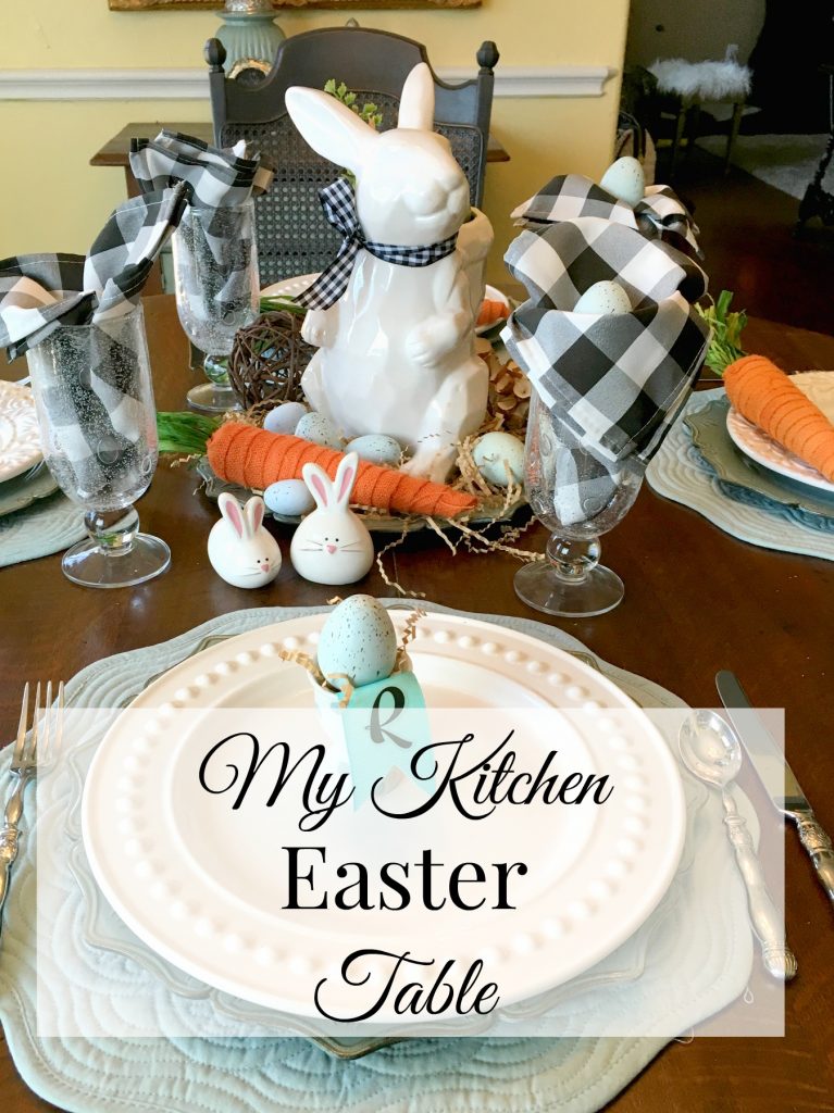 My Kitchen Easter Table