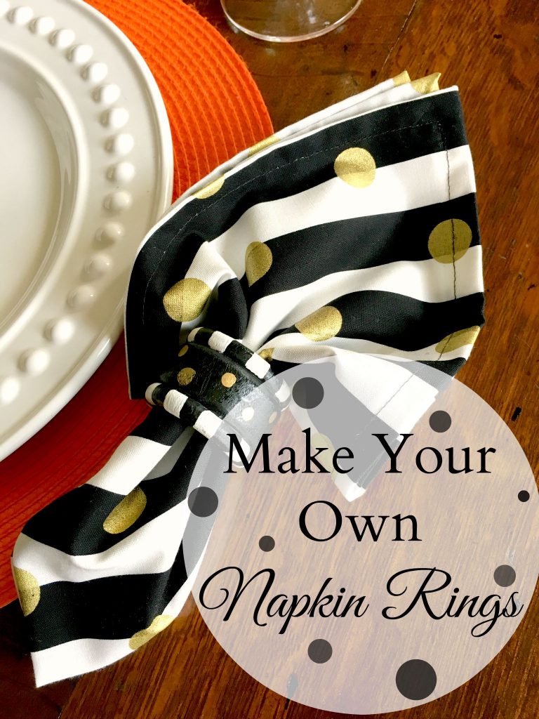 Make Your Own Napkin Rings