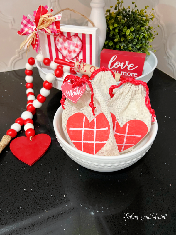 Valentine’s Day Tic Tac Toe  Bags