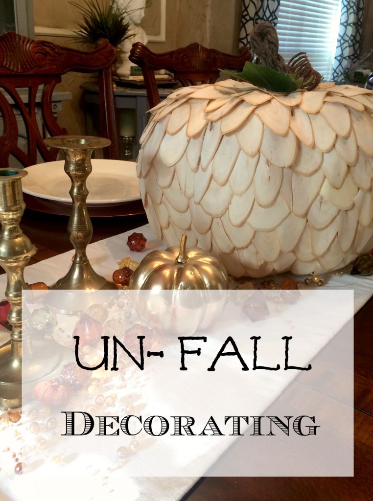 “Un-Fall” Decorating